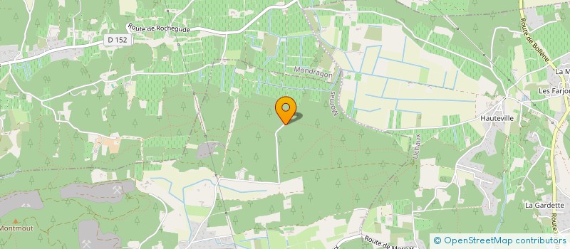 localisation de l'entreprise MONSIEUR ERIC TEYSSIER  MORNAS