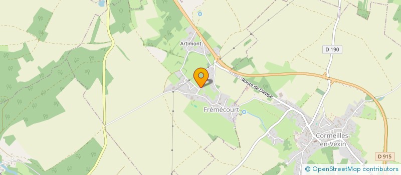 localisation de l'entreprise MONSIEUR ERIC TEYSSOT  FREMECOURT