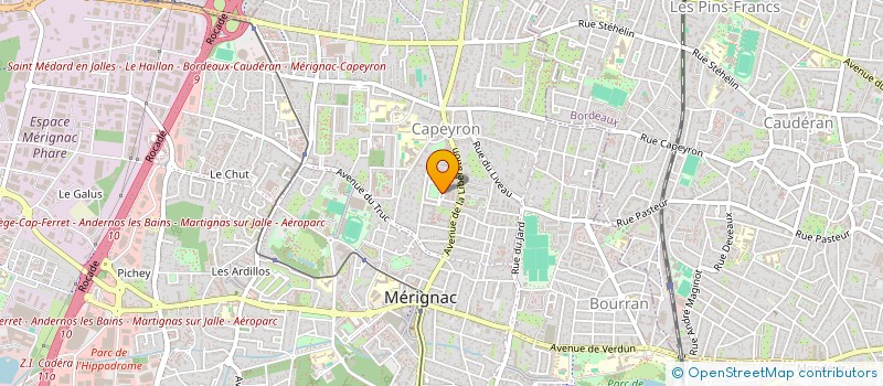 localisation de l'entreprise MONSIEUR ERIC THAI  MERIGNAC