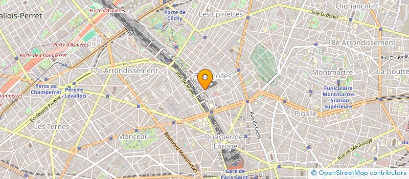 localisation de l'entreprise MONSIEUR ERIC THEVENET  PARIS