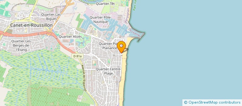 localisation de l'entreprise MONSIEUR ERIC THEYS à CABESTANY