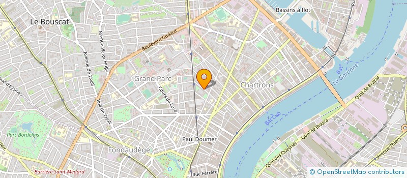 localisation de l'entreprise MONSIEUR ERIC THIACK KWAN  BORDEAUX