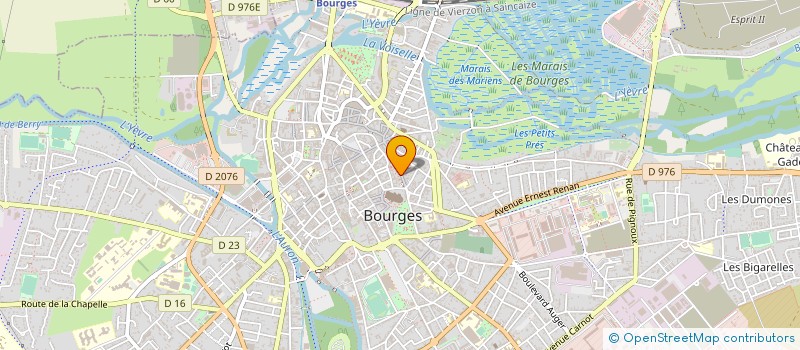 localisation de l'entreprise MONSIEUR ERIC THIAULT à BOURGES