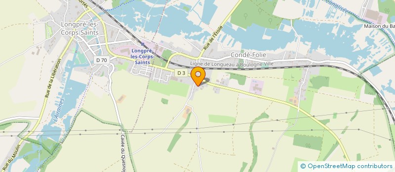 localisation de l'entreprise MONSIEUR ERIC THIBAUT  CONDE-FOLIE