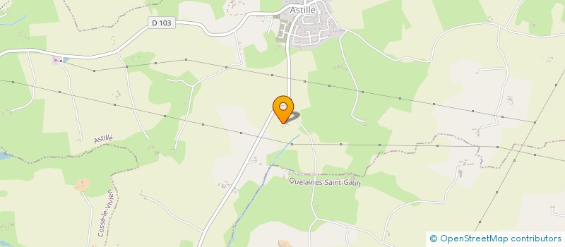 localisation de l'entreprise MONSIEUR ERIC THIELIN  ASTILLE