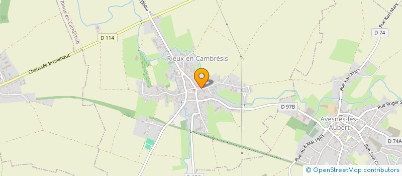 localisation de l'entreprise MONSIEUR ERIC THIEULLET  RIEUX-EN-CAMBRESIS