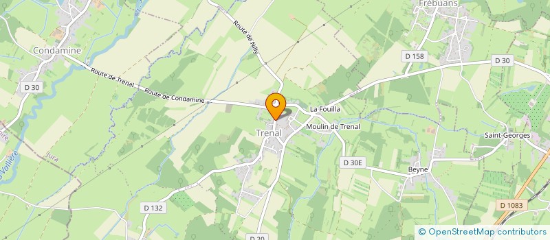 localisation de l'entreprise MONSIEUR ERIC THILL  TRENAL