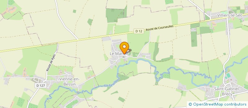 localisation de l'entreprise MONSIEUR ERIC THOBY  NONANT