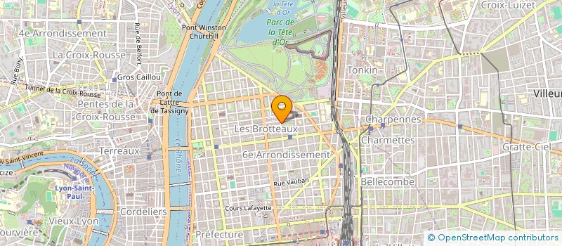 localisation de l'entreprise MONSIEUR ERIC THOMAS  LYON