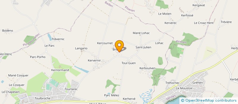 localisation de l'entreprise MONSIEUR ERIC THOMAZO  BADEN