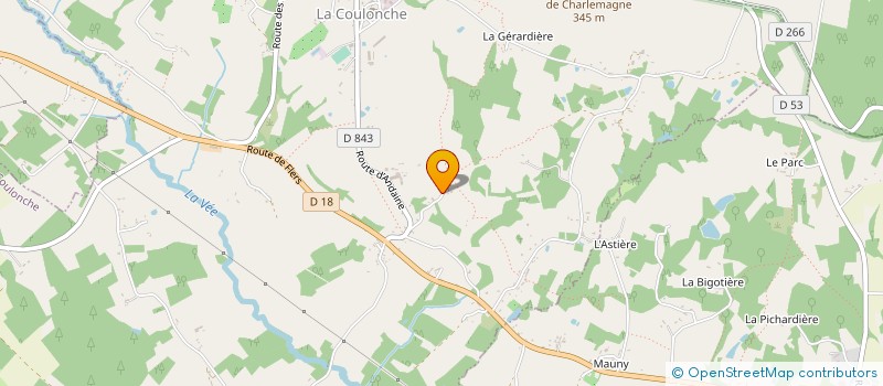 localisation de l'entreprise MONSIEUR ERIC THOMMEREL à LE MENIL-DE-BRIOUZE