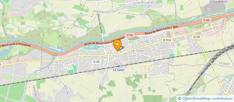 localisation de l'entreprise MONSIEUR ERIC THORIGNE  LE SOLER