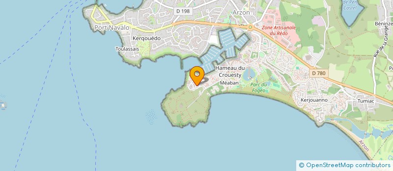 localisation de l'entreprise MONSIEUR ERIC THOUANT  ARZON