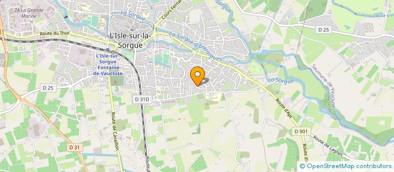 localisation de l'entreprise MONSIEUR ERIC TIBERGHIEN à L'ISLE-SUR-LA-SORGUE