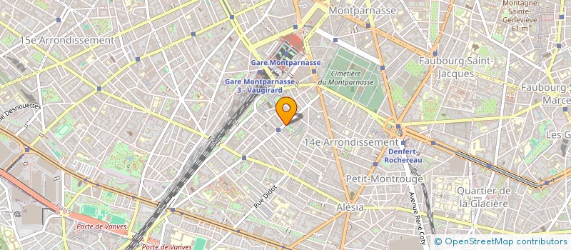 localisation de l'entreprise MONSIEUR ERIC TIBI  PARIS