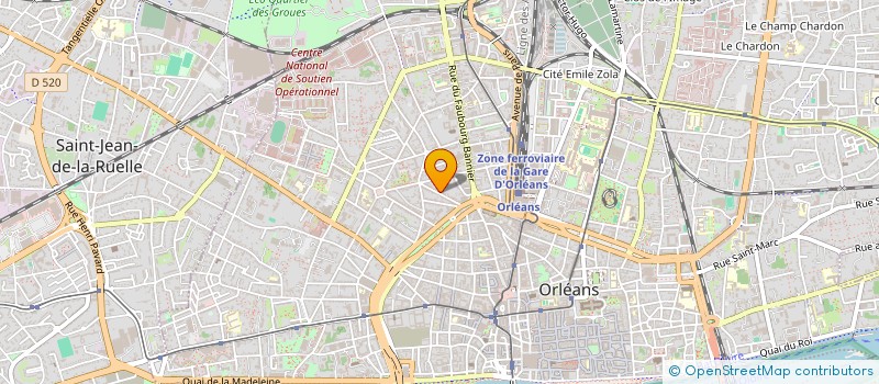 localisation de l'entreprise MONSIEUR ERIC TILLAY à ORLEANS