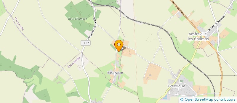 localisation de l'entreprise MONSIEUR ERIC TINEL  YVECRIQUE