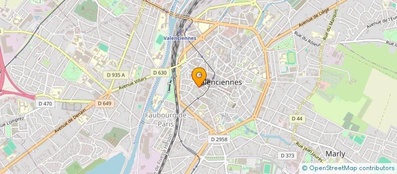 localisation de l'entreprise MONSIEUR ERIC TIRY à VALENCIENNES