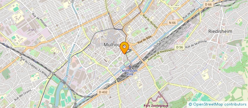 localisation de l'entreprise MONSIEUR ERIC TOPOUZIAN à MULHOUSE