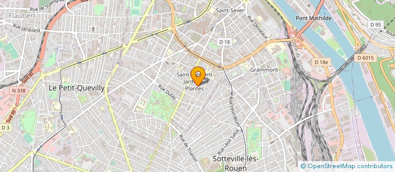 localisation de l'entreprise MONSIEUR ERIC TOUPAIN  ROUEN