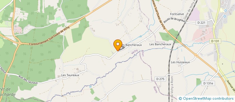 localisation de l'entreprise MONSIEUR ERIC TOURNAIRE  BRUGHEAS