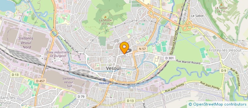 localisation de l'entreprise MONSIEUR ERIC TOURNIER  VESOUL