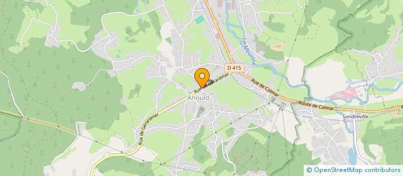 localisation de l'entreprise MONSIEUR ERIC TOUSSAINT  ANOULD