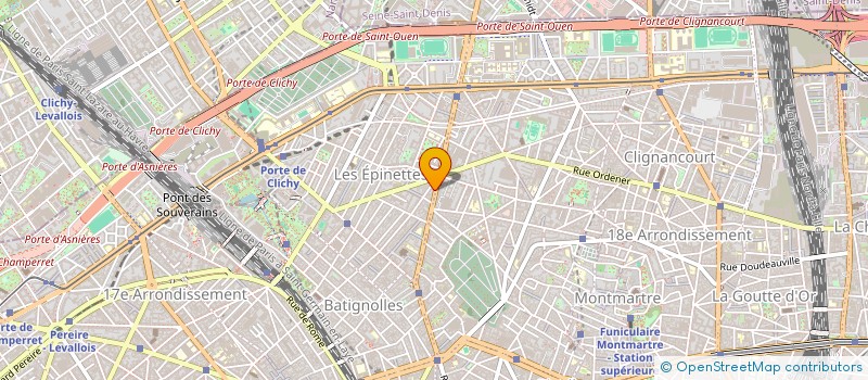 localisation de l'entreprise MONSIEUR ERIC TOUTOUS  PARIS