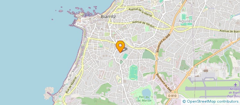 localisation de l'entreprise MONSIEUR ERIC TRABESSE à BIARRITZ