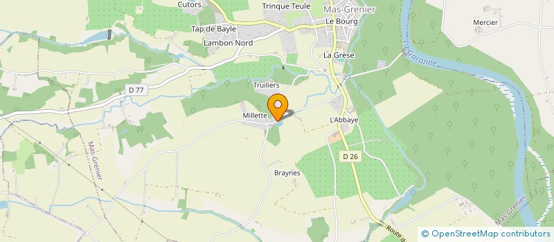 localisation de l'entreprise MONSIEUR ERIC TRASTET à BEAUPUY