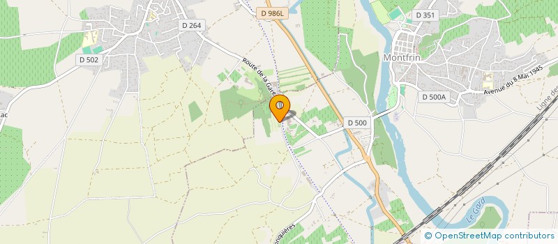 localisation de l'entreprise MONSIEUR ERIC TREMOULET  MONTFRIN