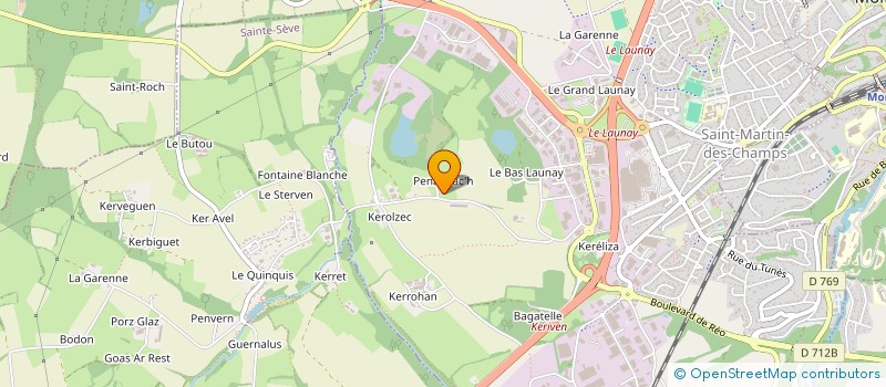 localisation de l'entreprise MONSIEUR ERIC TREVIEN  SAINT-MARTIN-DES-CHAMPS