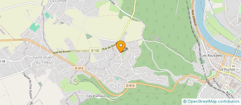 localisation de l'entreprise MONSIEUR ERIC TRICHET  ELBEUF