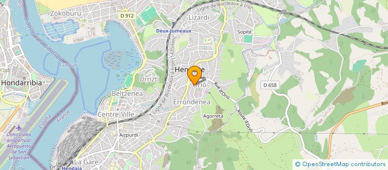 localisation de l'entreprise MONSIEUR ERIC TROITINO à PAU