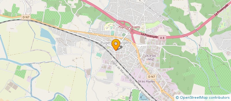 localisation de l'entreprise MONSIEUR ERIC TROJANI-RUBIO à PUGET-SUR-ARGENS