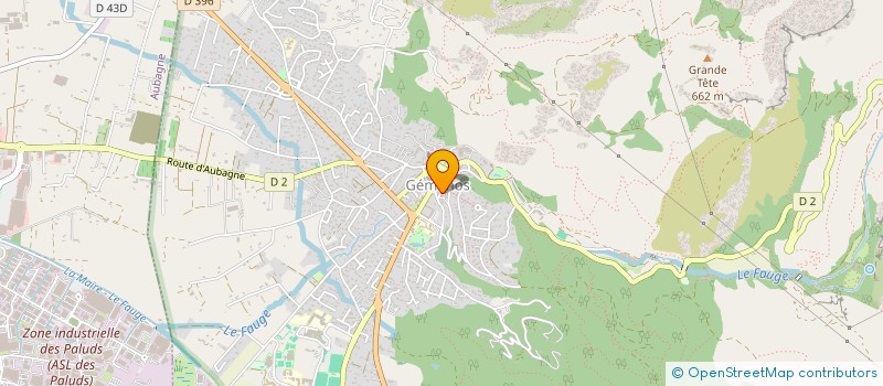 localisation de l'entreprise MONSIEUR ERIC TROUBAT  GEMENOS