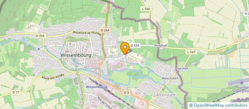 localisation de l'entreprise MONSIEUR ERIC TRUFFET  WISSEMBOURG