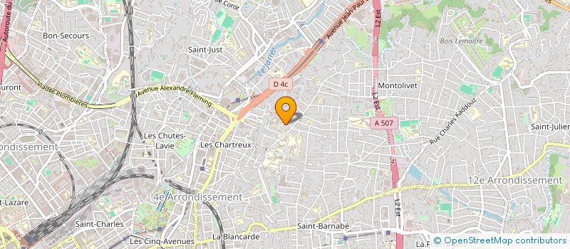 localisation de l'entreprise MONSIEUR ERIC UZAN à MARSEILLE 12EME