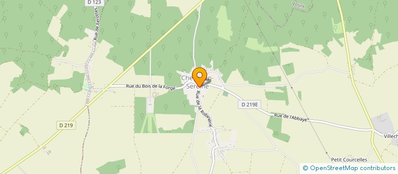 localisation de l'entreprise MONSIEUR ERIC VALLET  CHEVRY-EN-SEREINE