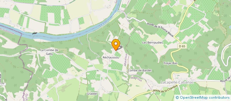 localisation de l'entreprise MONSIEUR ERIC VAN DONK  TOUZAC