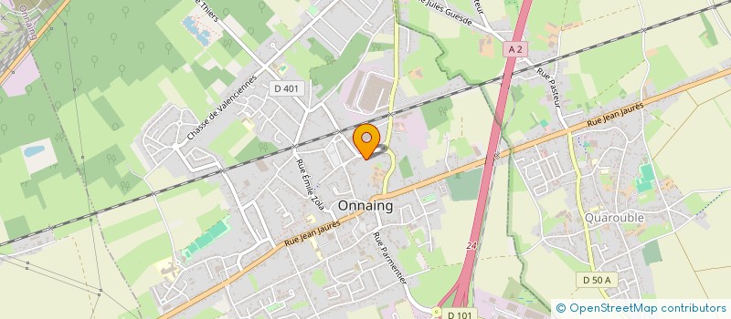 localisation de l'entreprise MONSIEUR ERIC VANDENEECKHOUTTE  ONNAING