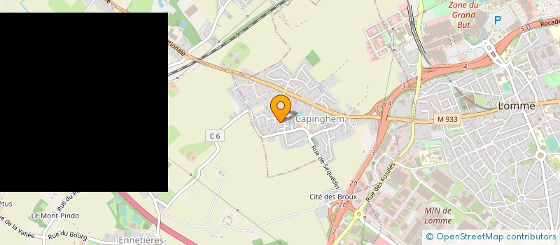 localisation de l'entreprise MONSIEUR ERIC VANDERBERGUE à LILLE