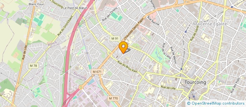 localisation de l'entreprise MONSIEUR ERIC VANENDE  TOURCOING