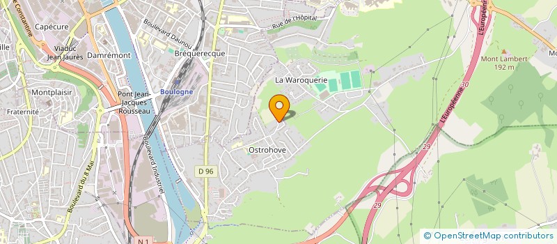 localisation de l'entreprise MONSIEUR ERIC VASSEUR à SAINT-MARTIN-BOULOGNE