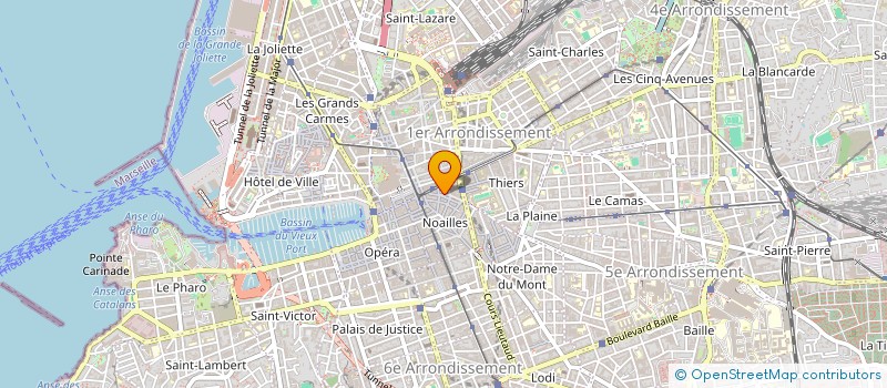 localisation de l'entreprise MONSIEUR ERIC VAUDATIN à MARSEILLE