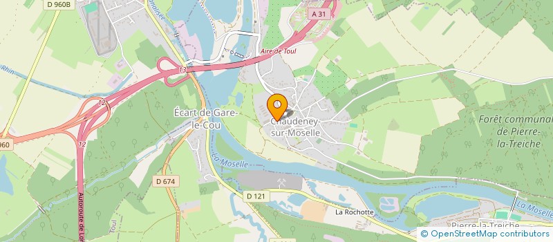 localisation de l'entreprise MONSIEUR ERIC VAUTRIN à CHAUDENEY-SUR-MOSELLE