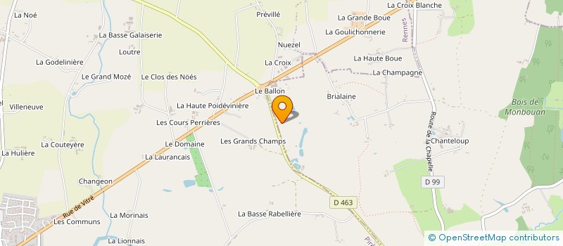 localisation de l'entreprise MONSIEUR ERIC VENDEE à MOULINS