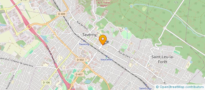 localisation de l'entreprise MONSIEUR ERIC VERDIER  TAVERNY