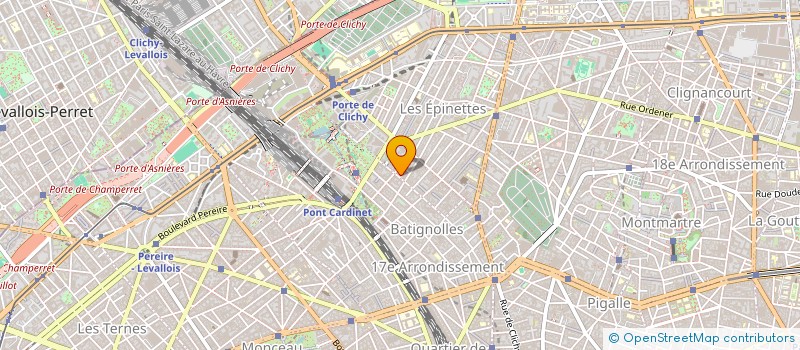 localisation de l'entreprise MONSIEUR ERIC VERGARA à PARIS
