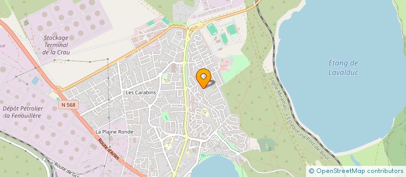 localisation de l'entreprise MONSIEUR ERIC VERGULDEZOONE  FOS-SUR-MER